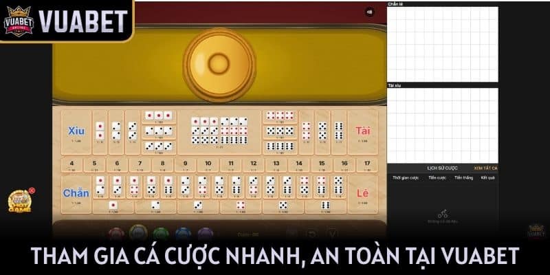 Tham gia cá cược nhanh, an toàn tại VUABET